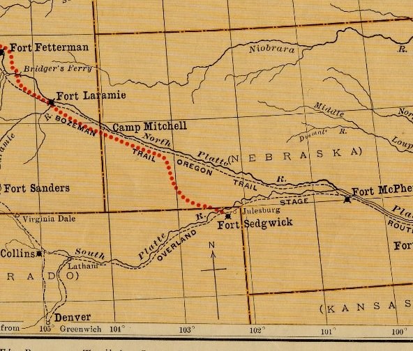 Bozeman Trail Map